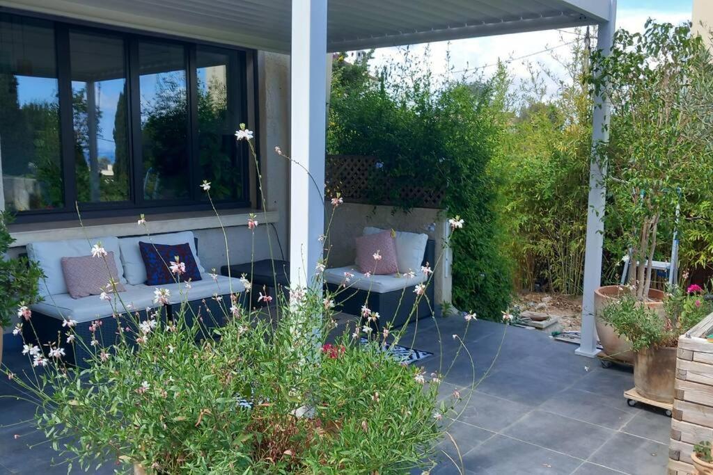 Villa Magali Grande Terrasse Vue Mer, Jardin, Proche Port La Ciotat Exteriör bild